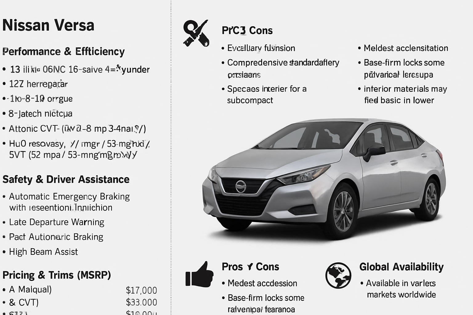 ئۆتۆمبێلی Nissan Versa