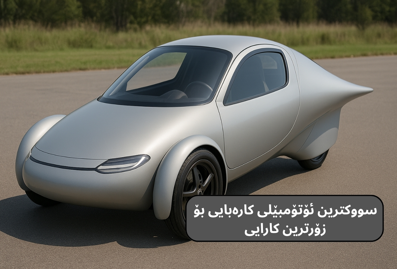سووکترین ئۆتۆمبێلی کارەبایی بۆ زۆرترین کارایی