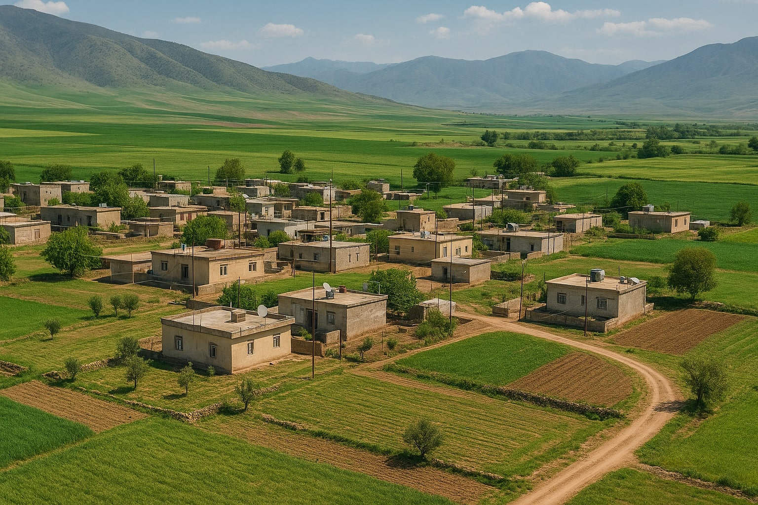 کرین و فرۆشتن لە گوندی بەرزنجی ( Barzanji Village )