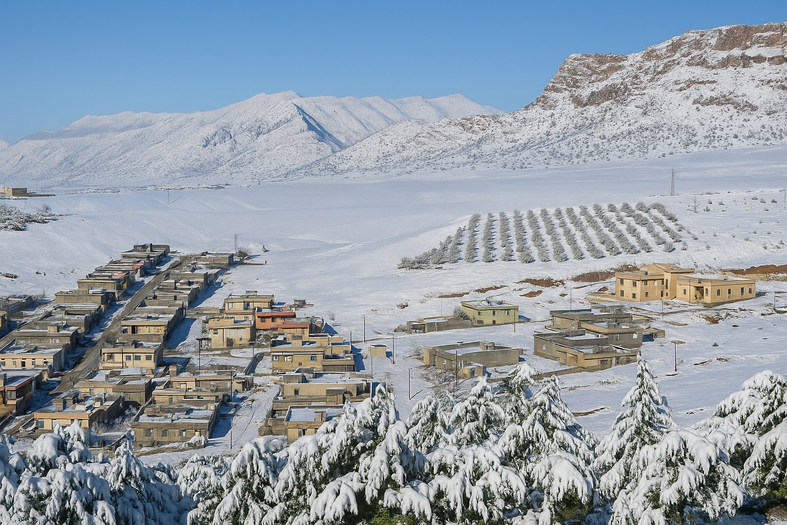 کرین و فرۆشتن لە باتیفا ( Batifa District )