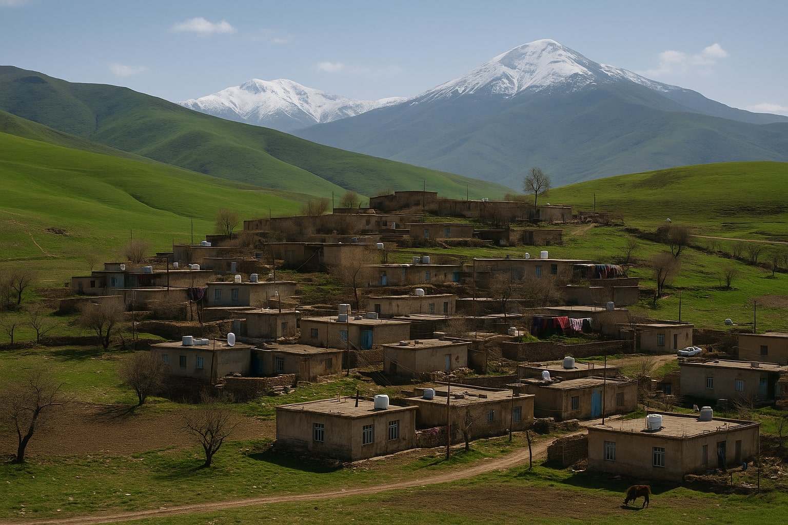 کرین و فرۆشتن لە بێداو ( Bedaw Village )