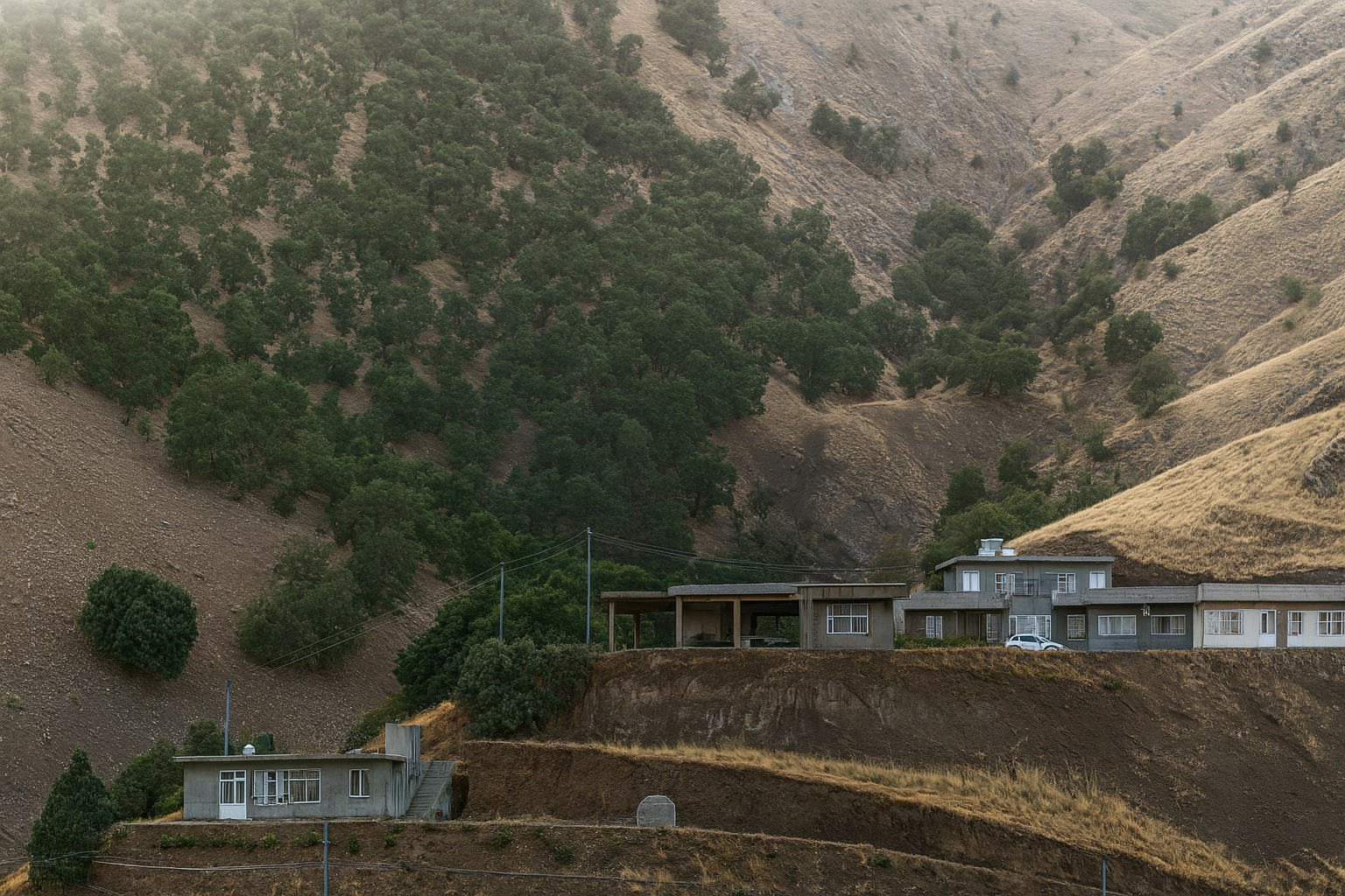 کرین و فرۆشتن لە چەمەکان ( Chamakan Village )