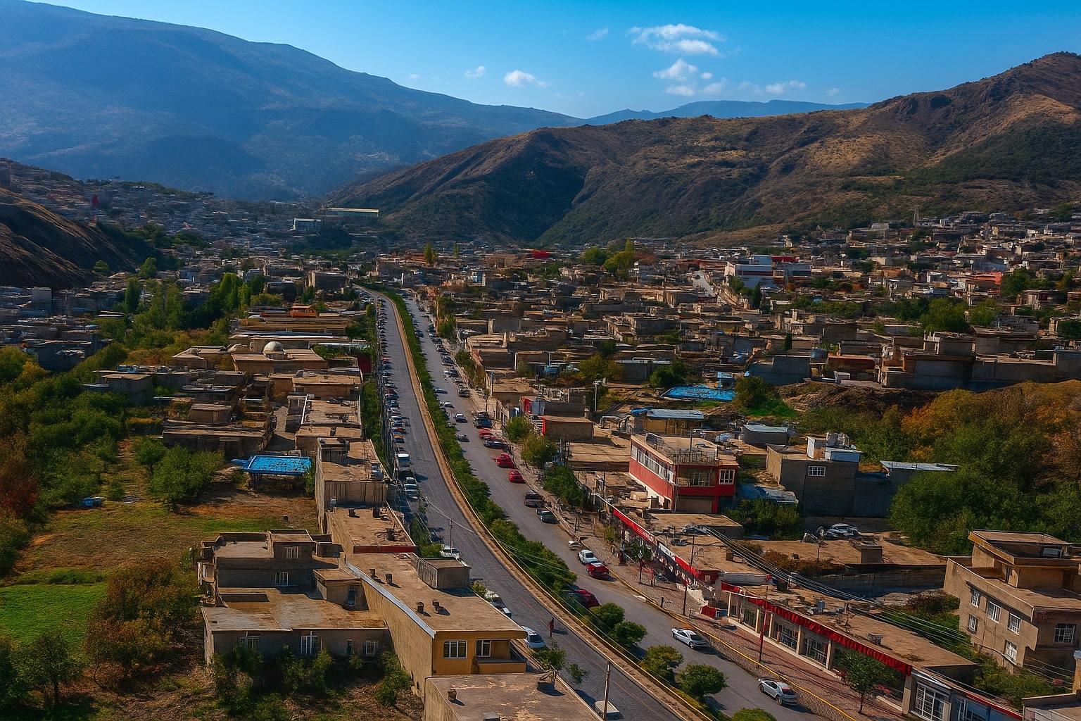 کرین و فرۆشتن چۆمان ( Choman District )