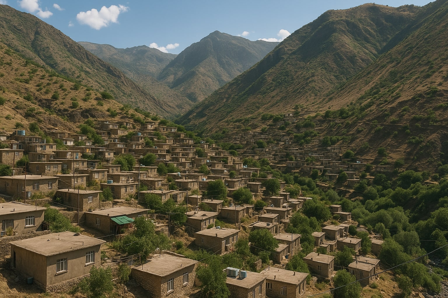 کرین و فرۆشتن لە گەورەتوو ( Gowratoo village )