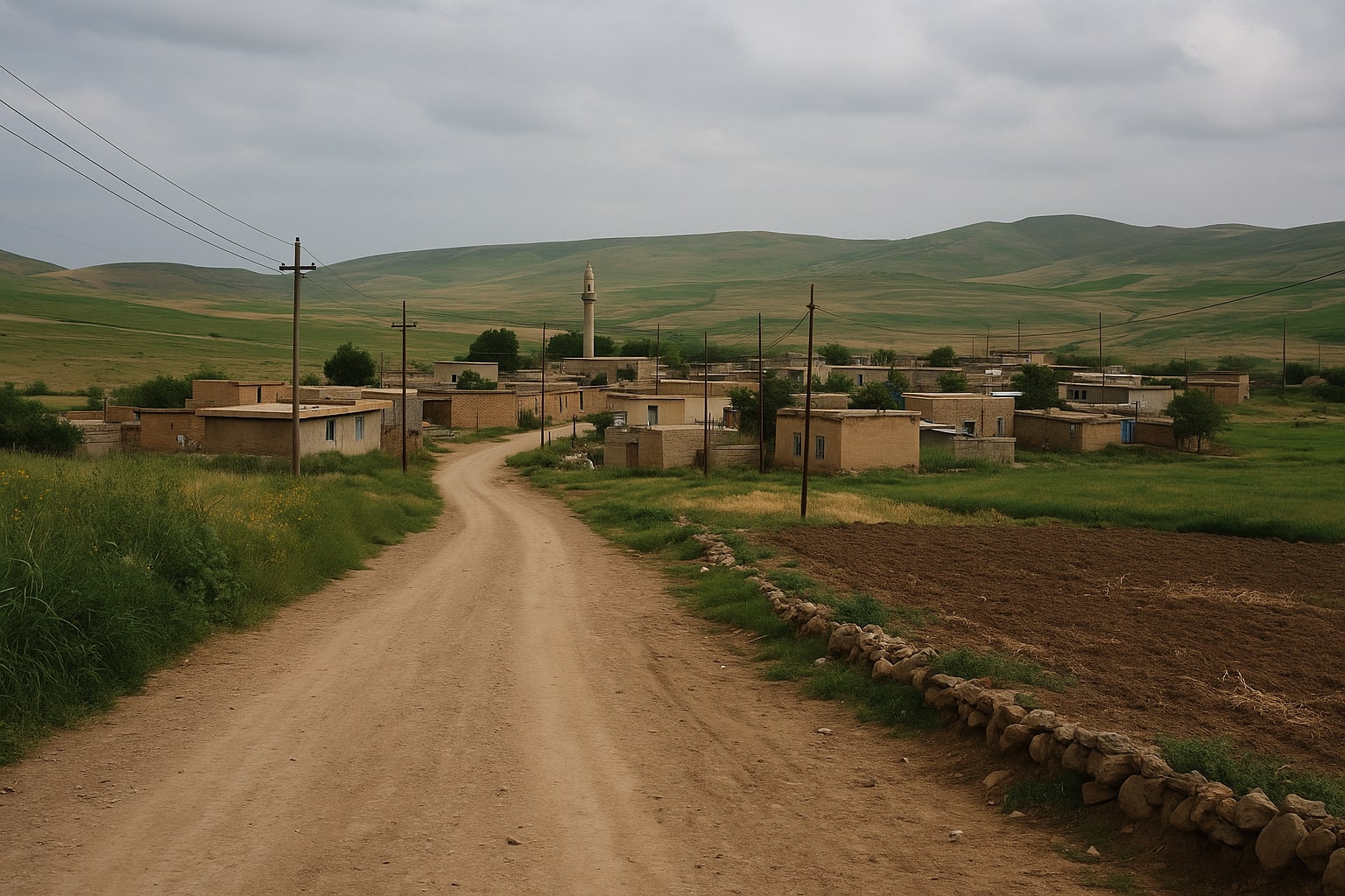 کرین و فرۆشتن لە هەمدلا ( Hamdla village )