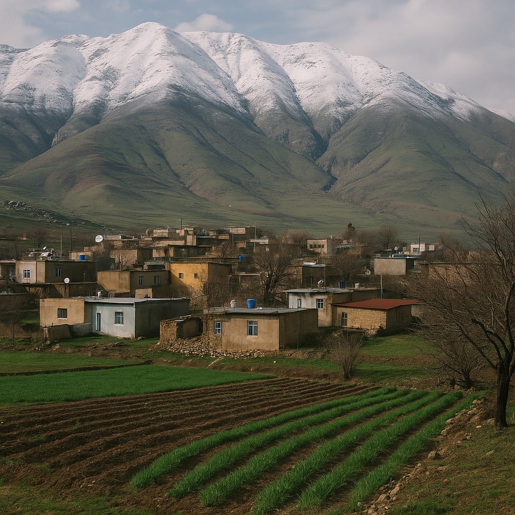 کرین و فرۆشتن لە هارونه‌ ( Haruna village )