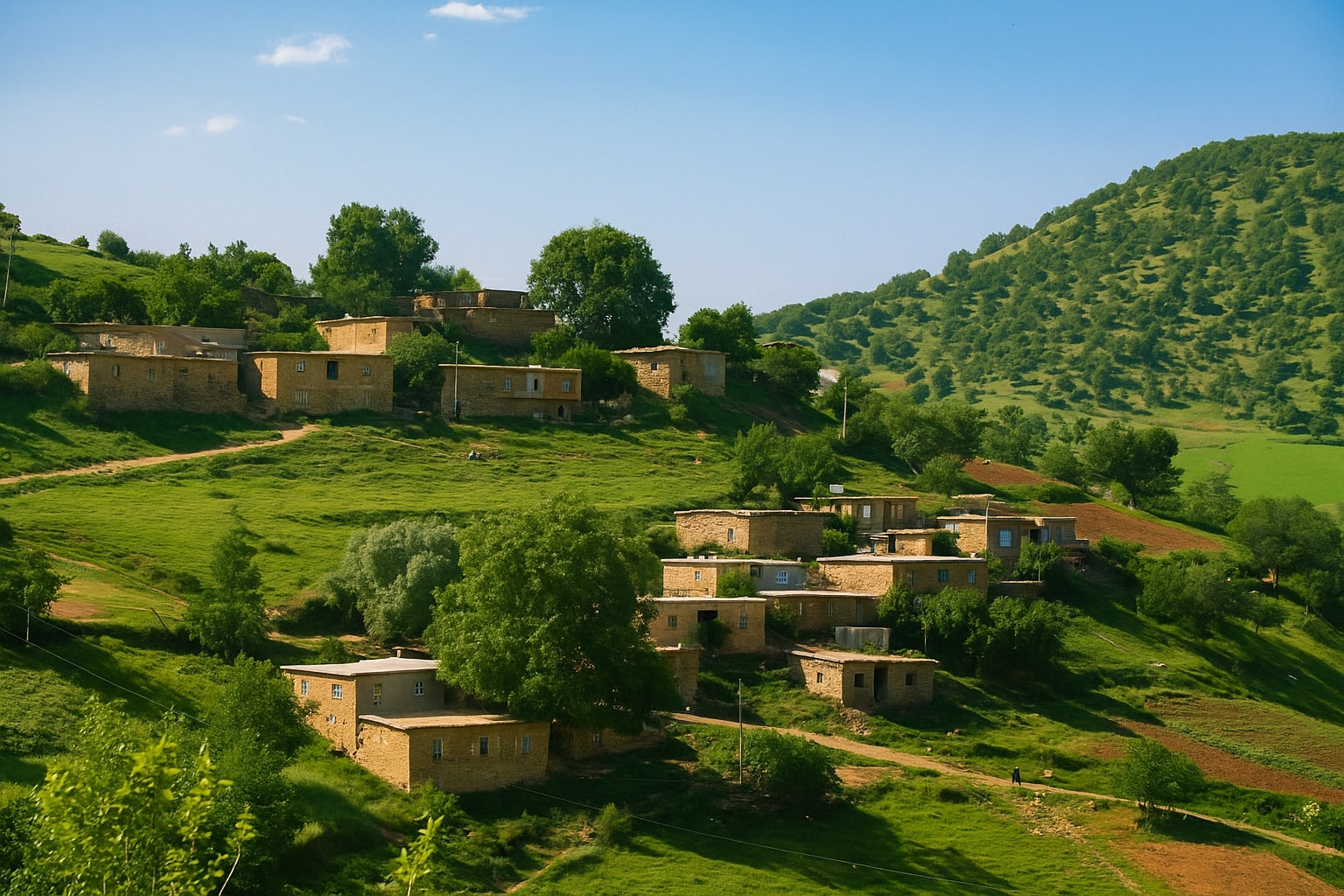 کرین و فرۆشتن لە ئیسومەرا ( Isumera village )