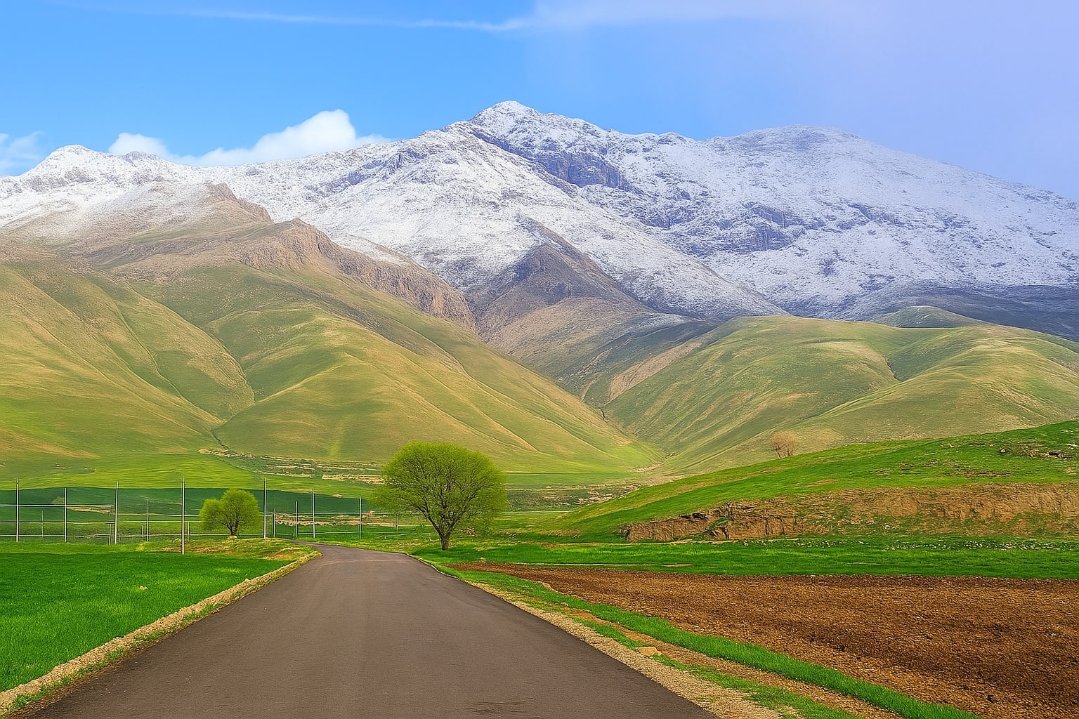 کرین و فرۆشتن کانی ئاسکان ( Kani Askan Village )