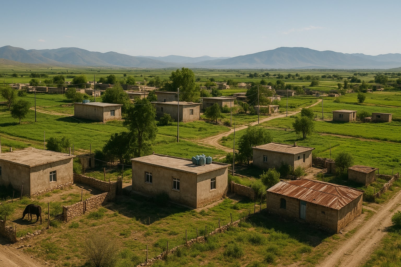 کرین و فرۆشتن لە کانی ماروک ( Kani Maruk village )