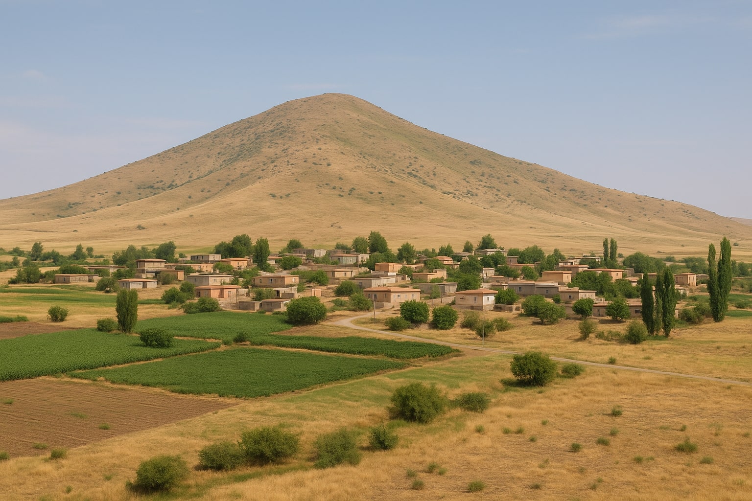 کرین و فرۆشتن لە گوندی قەرەداغ ( Karadag village )
