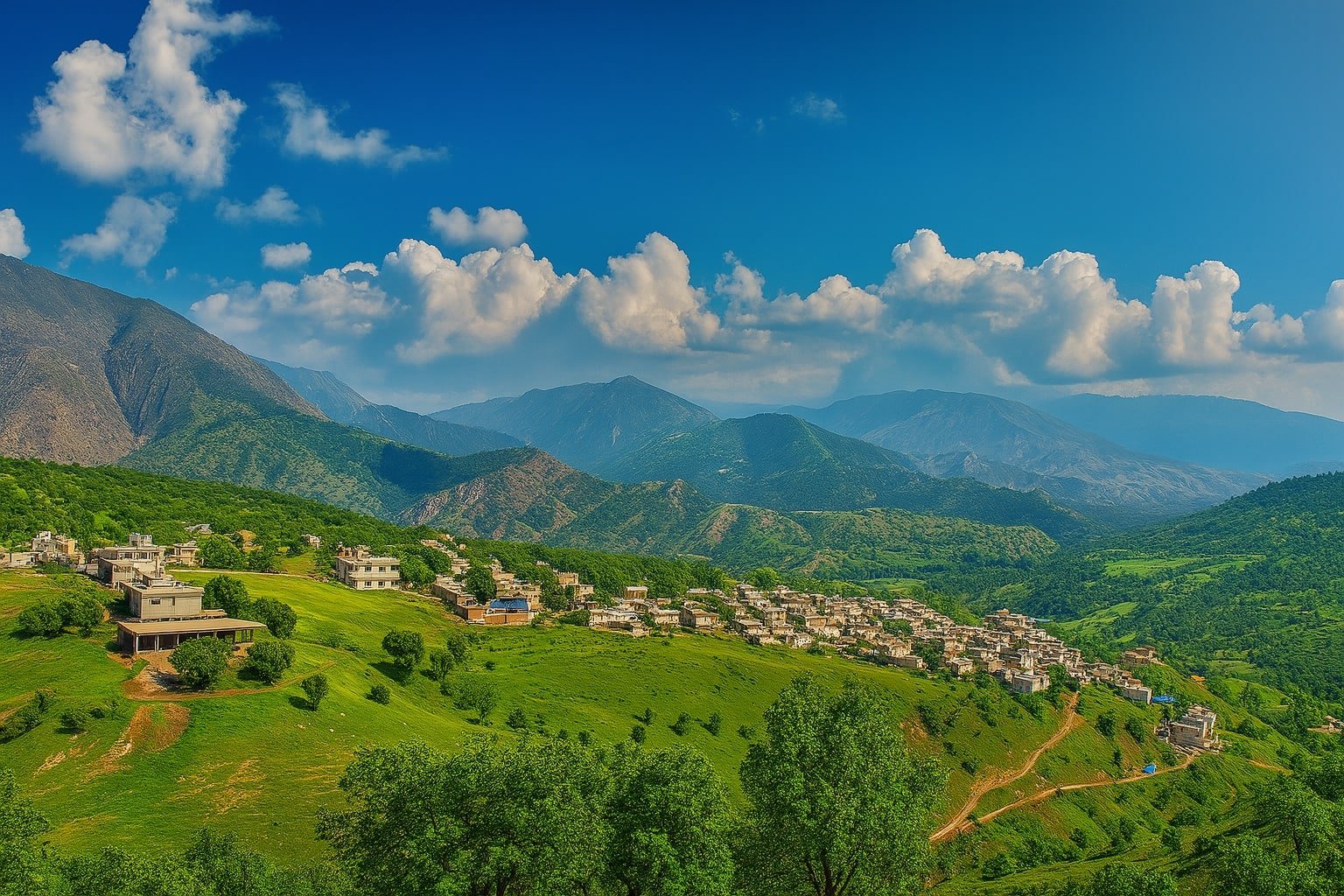 کرین و فرۆشتن لە کەونەگوند ( Kawnagund village )