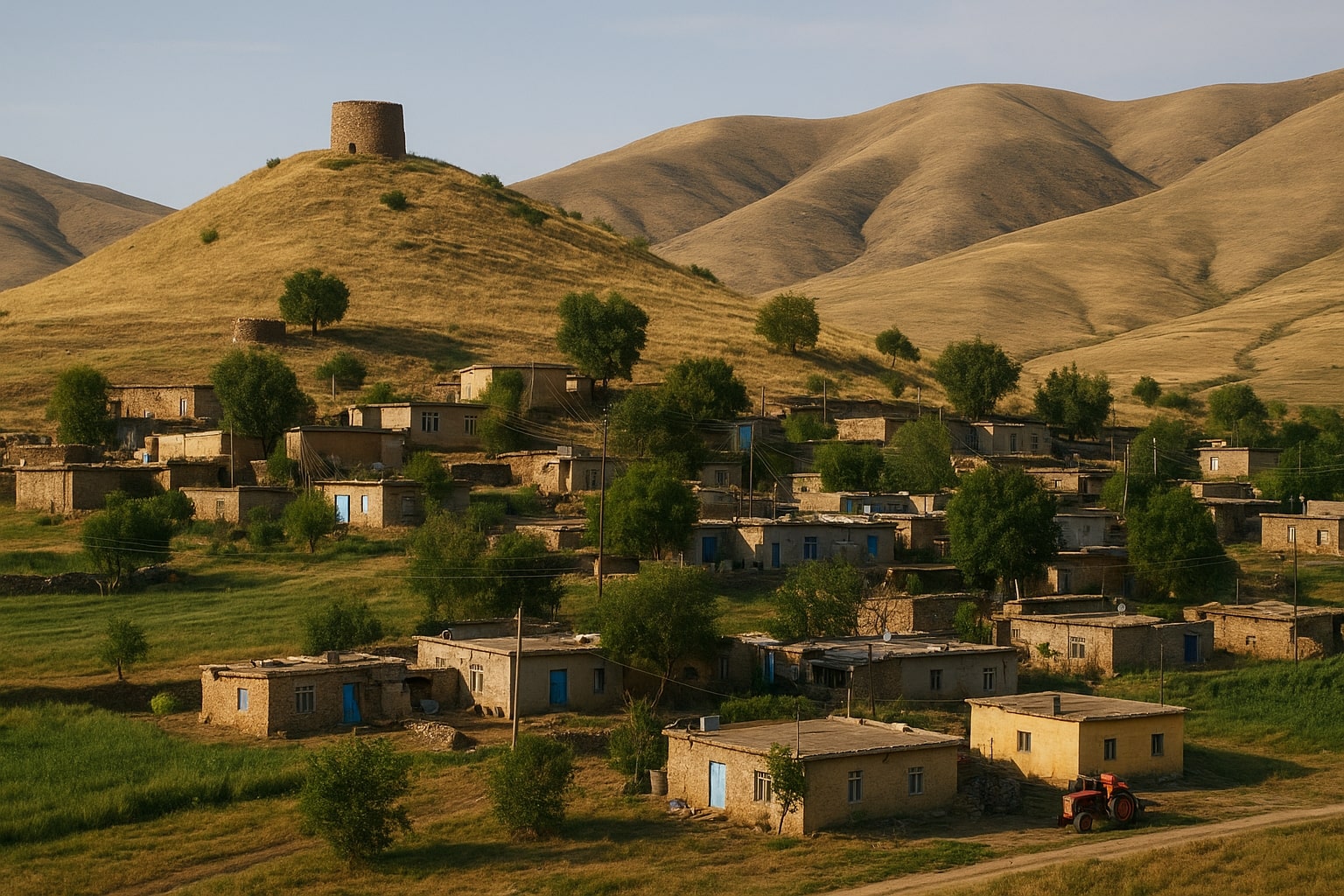 کرین و فرۆشتن لە کەکلێ ( Kekle village )