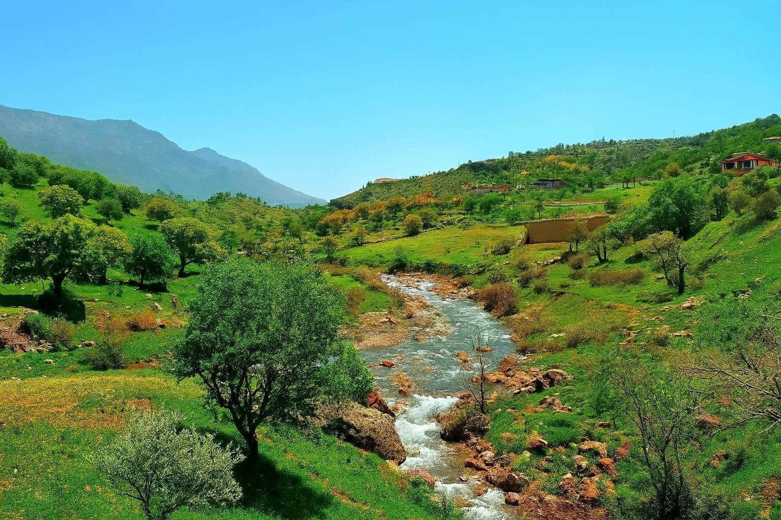 کرین و فرۆشتن لە خەردن ( Khardn village )