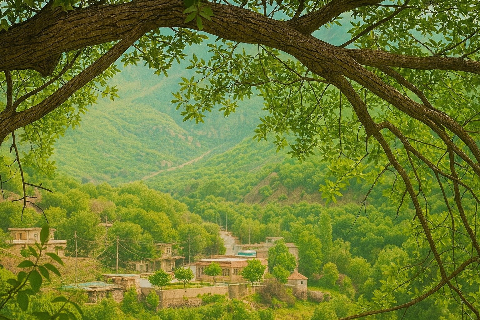 کرین و فرۆشتن لە خۆشکان ( Khoshkan Village )