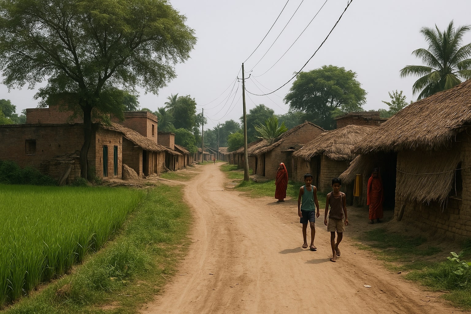 کرین و فرۆشتن لە پاورا ( Paura village )