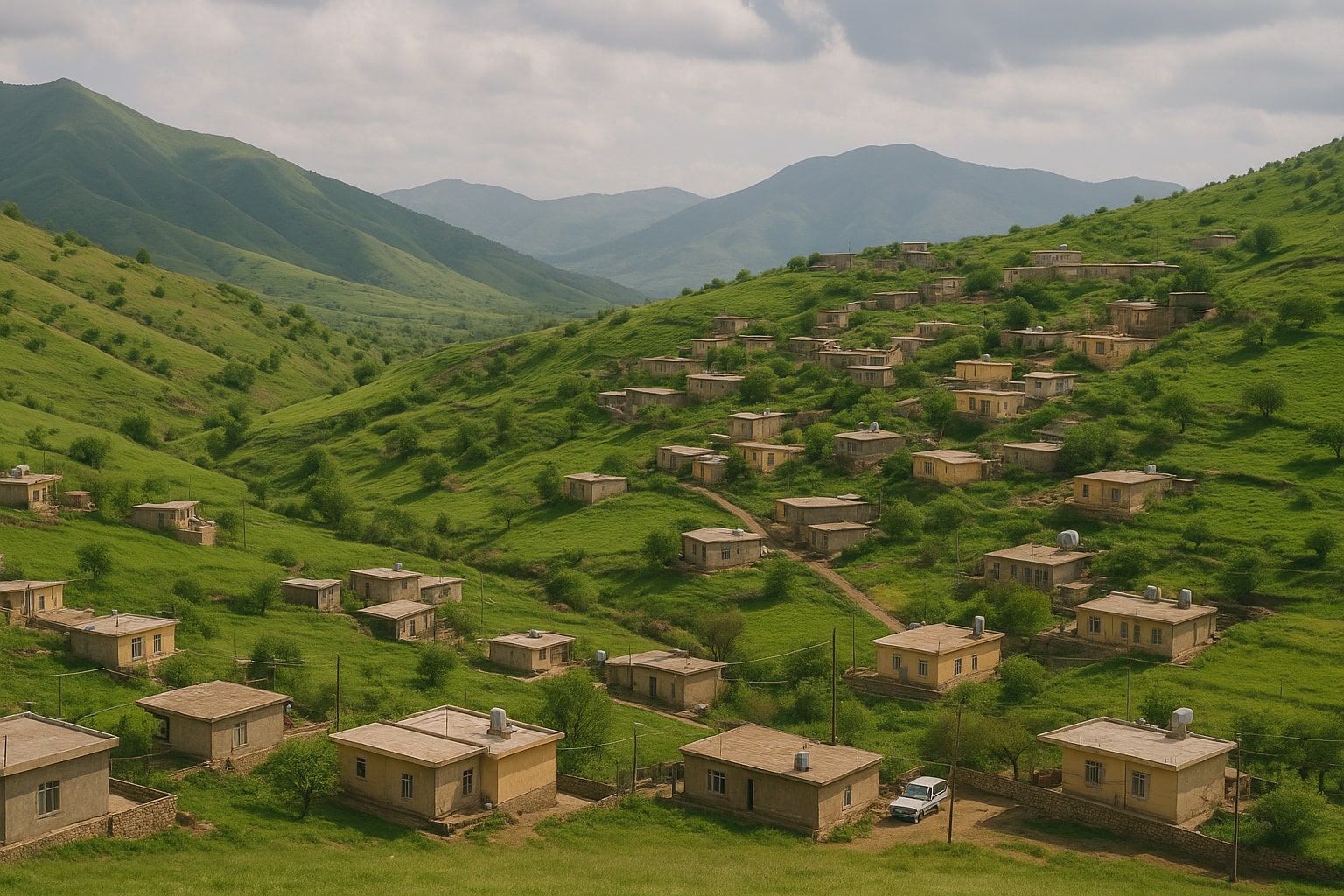 کرین و فرۆشتن لە ڕەزیان ( Razian Village )