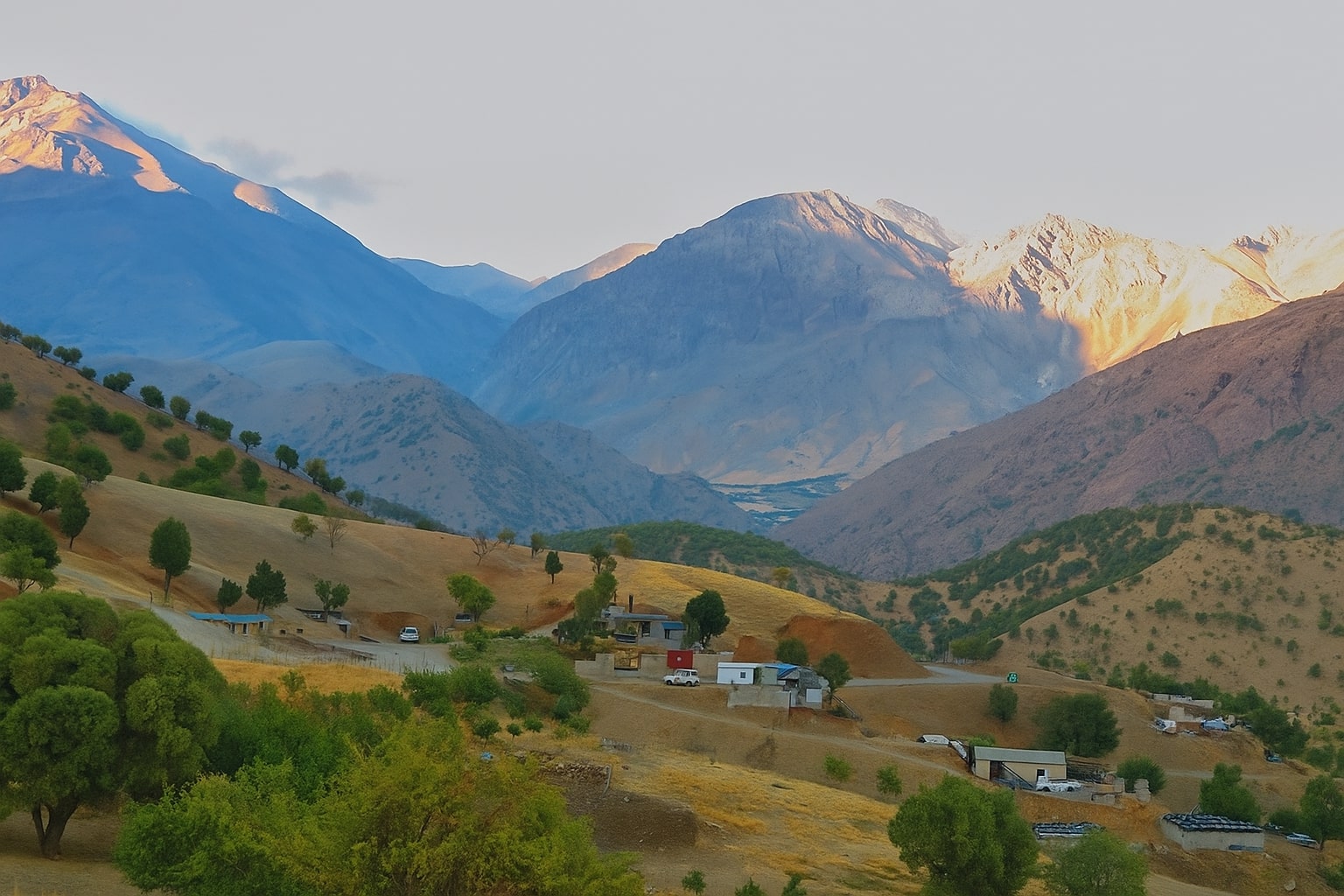 کرین و فرۆشتن لە شۆرە ( Shora village )
