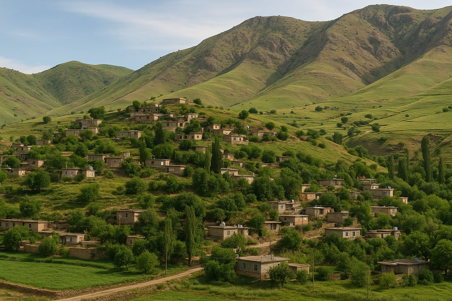کرین و فرۆشتن لە زەرگەز ( Zargaz Village )