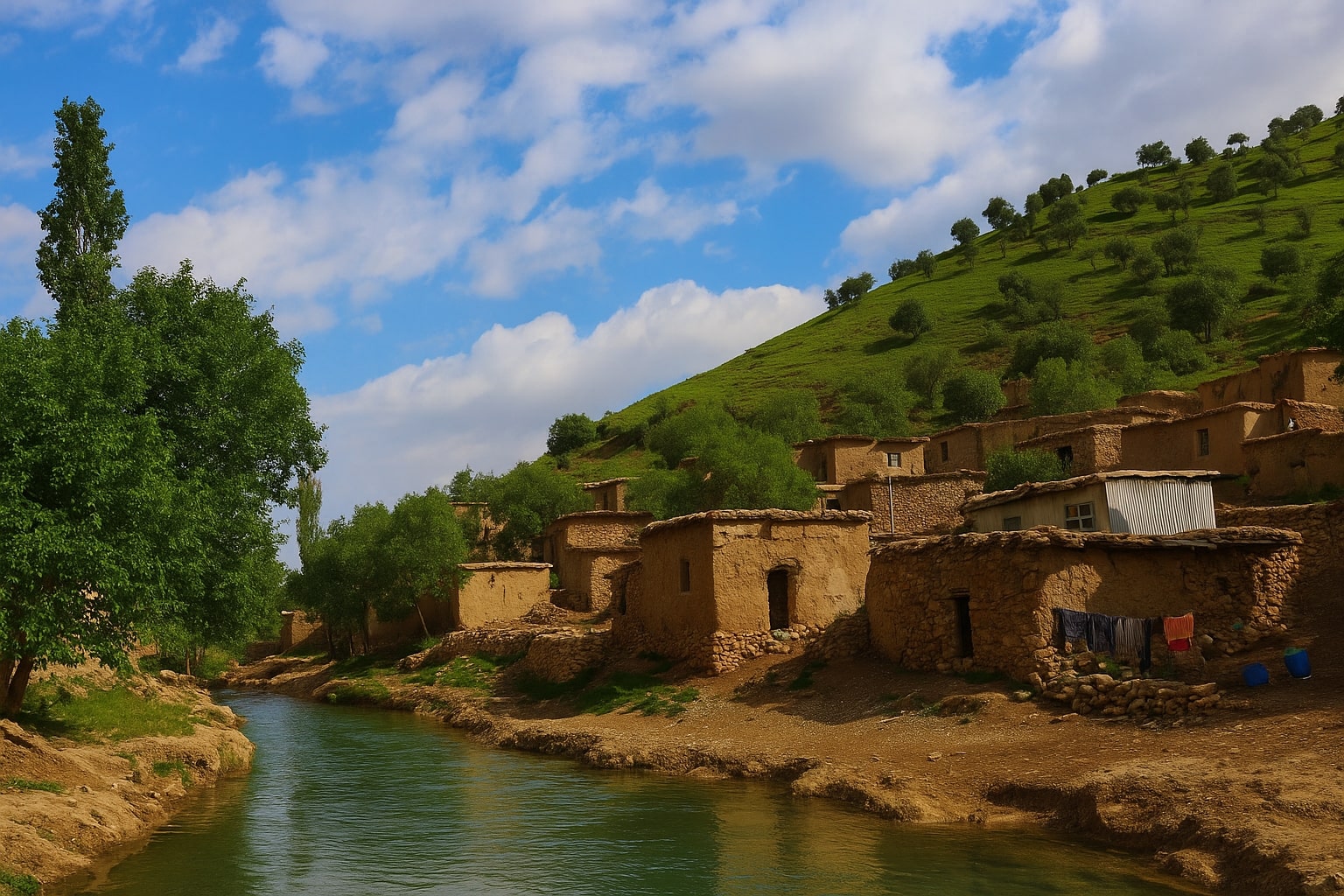 کرین و فرۆشتن لە زۆرە گڤان (Zora Gvan village)