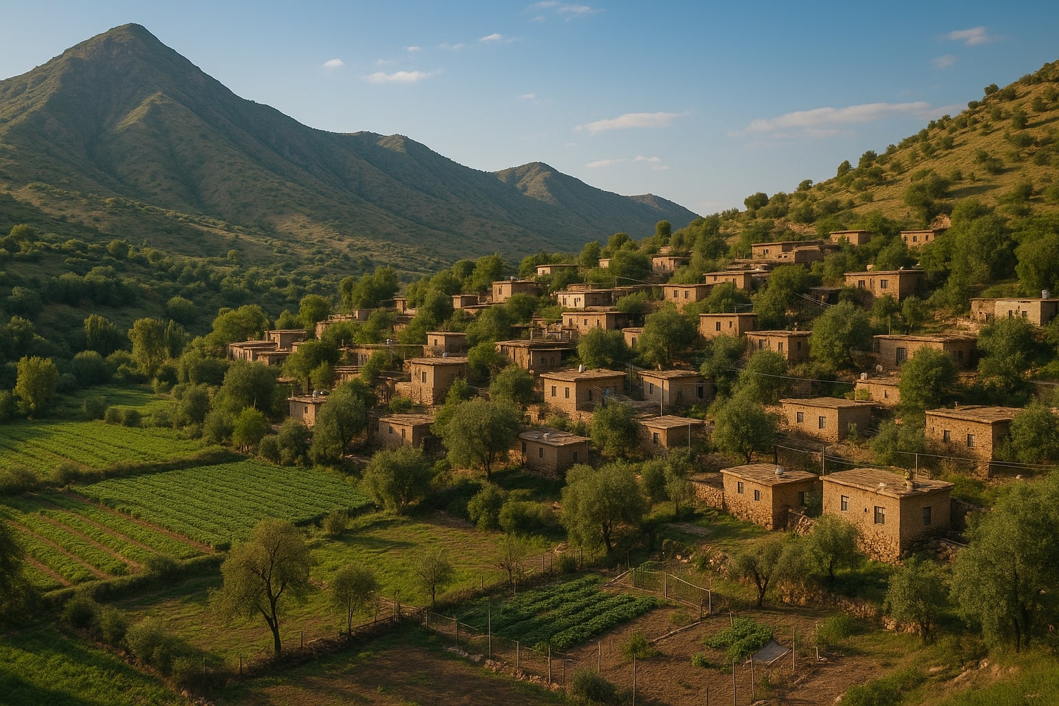 کرین و فرۆشتن لە باجاوان ( Bajawan Village )