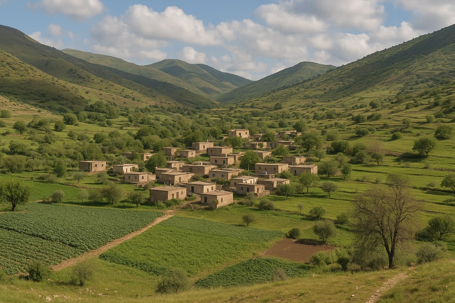 کرین و فرۆشتن لە باقلین ( Baqlin Village )