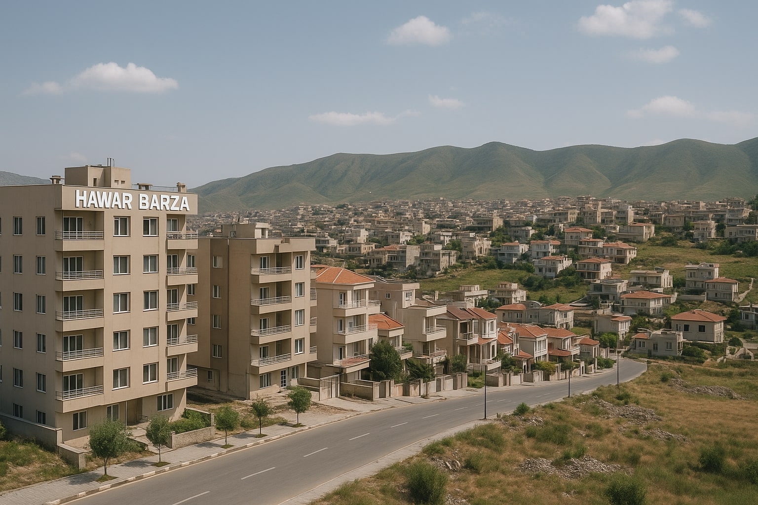 کرین و فرۆشتن لە ھەوارەبەرزە ( Hawarabarza Neighborhood )