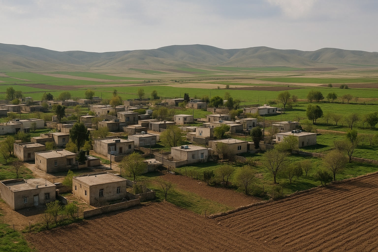 کرین و فرۆشتن لە ئیبراھیم ئاغا ( Ibrahim Agha Village )