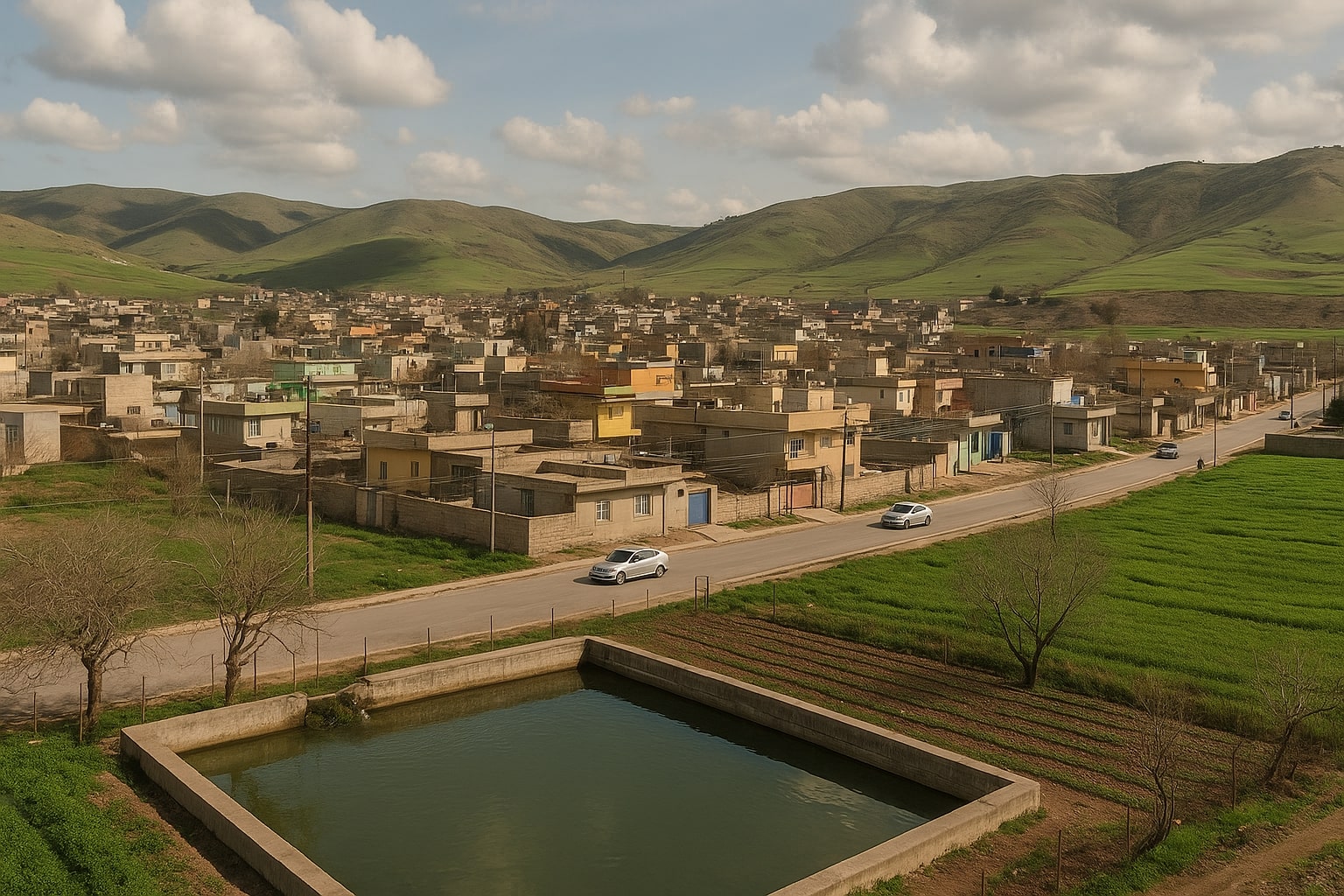 کرین و فرۆشتن لە کانی با ( Kani Ba neighborhood )