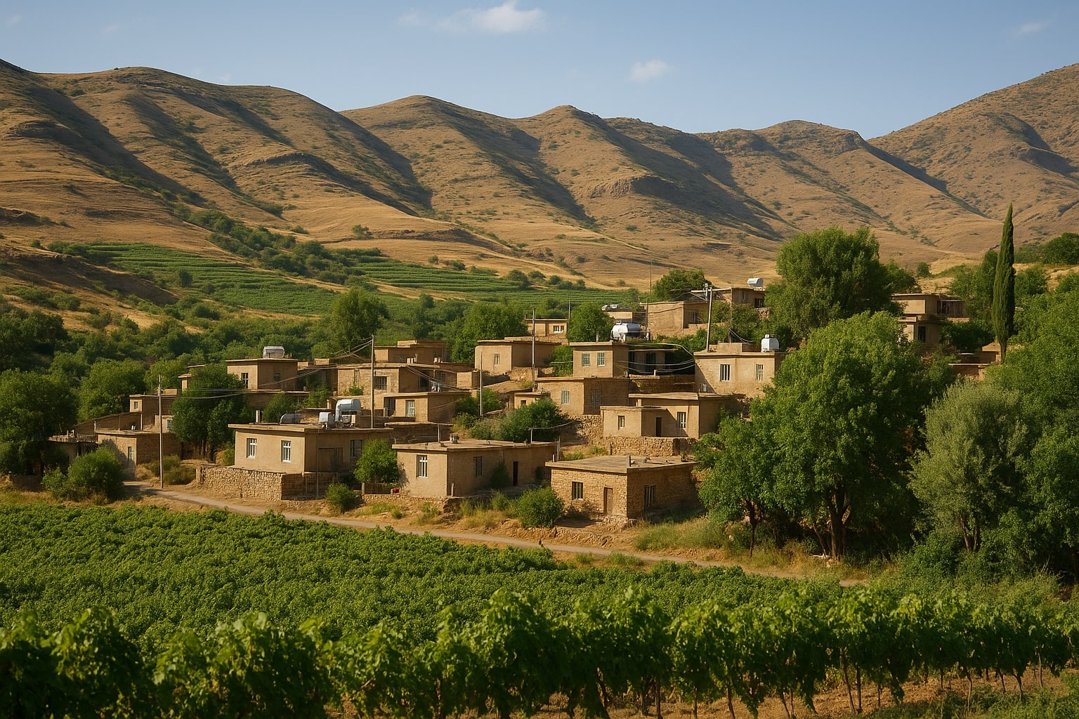 کرین و فرۆشتن لە کێلەخوار ( Kelakhwar village )