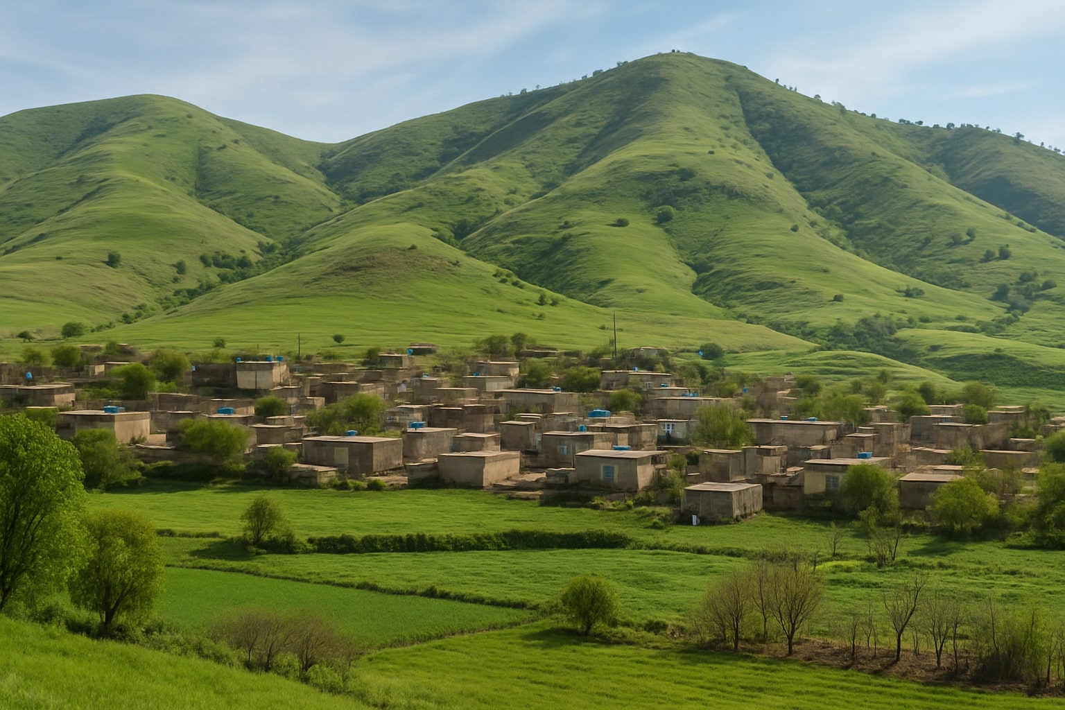 کرین و فرۆشتن لە کرۆژ ( Krozh Village )