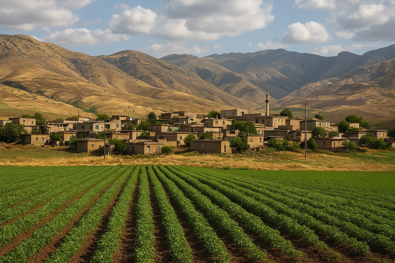 کرین و فرۆشتن لە کونە سیخوڕە ( Kuna Sikhur Village )