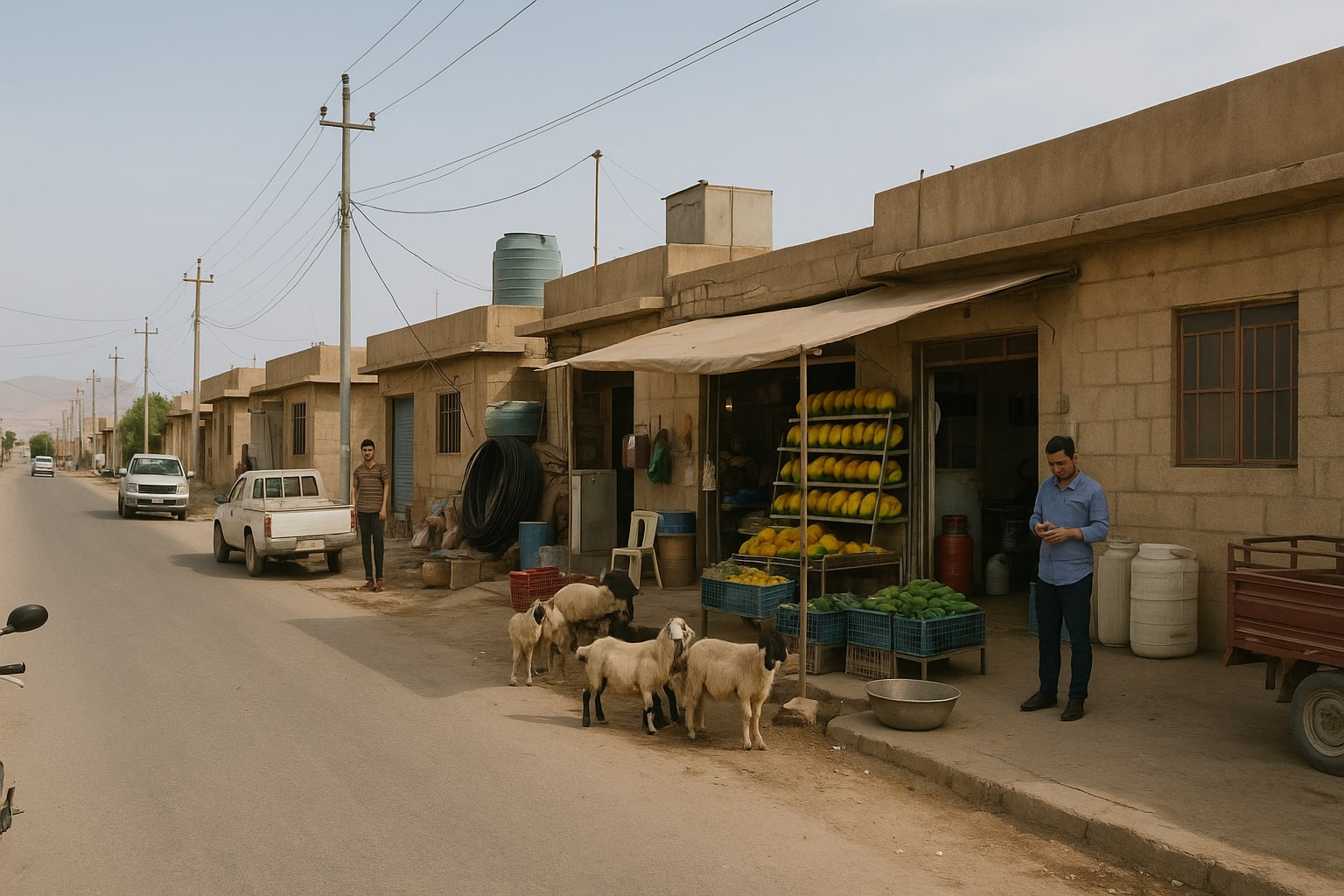 کرین و فرۆشتن لە مەخمووری نوێ ( Makhmouri Nwe Neighborhood )