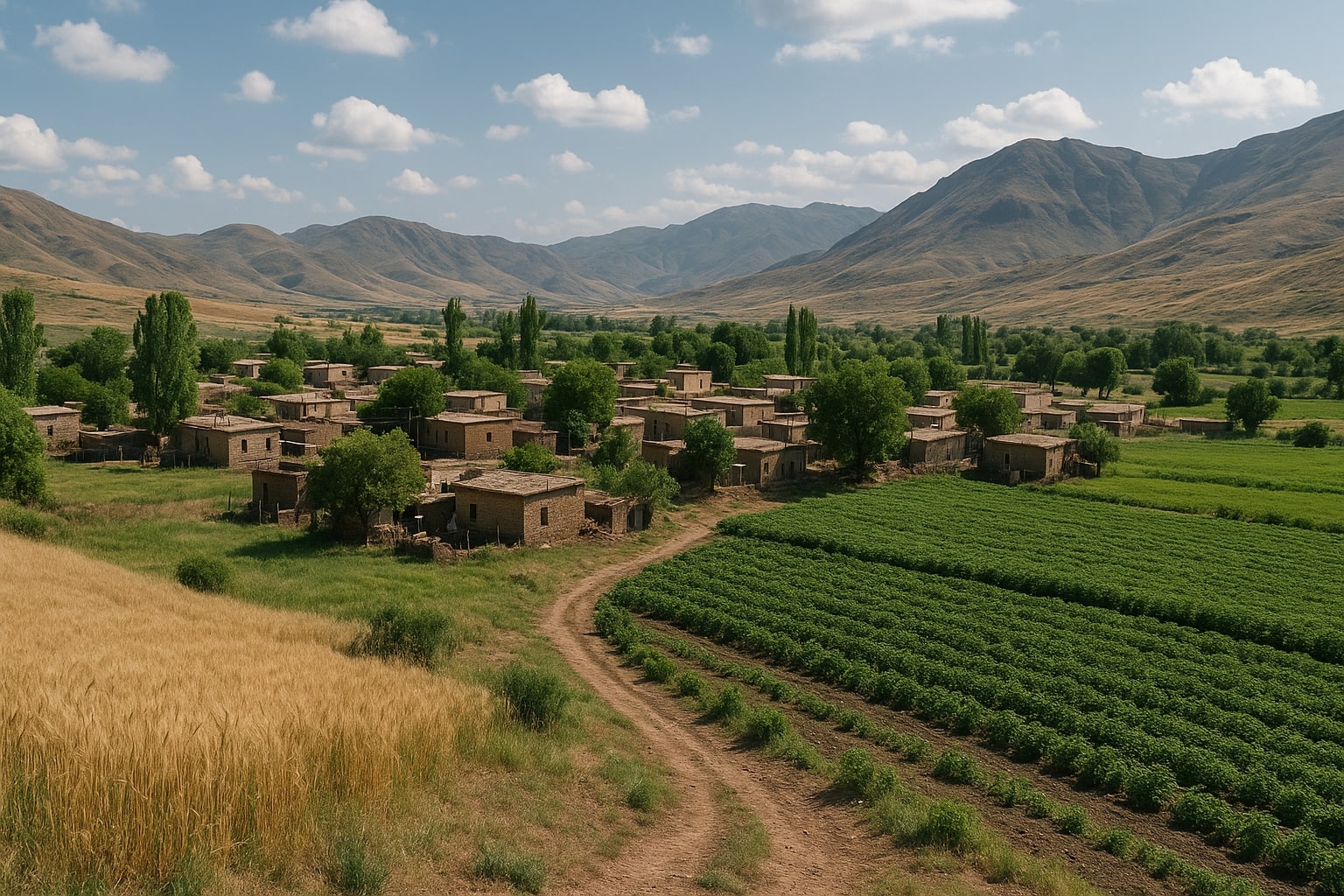 کرین و فرۆشتن لە میرسەید ( Mirsaid Village )