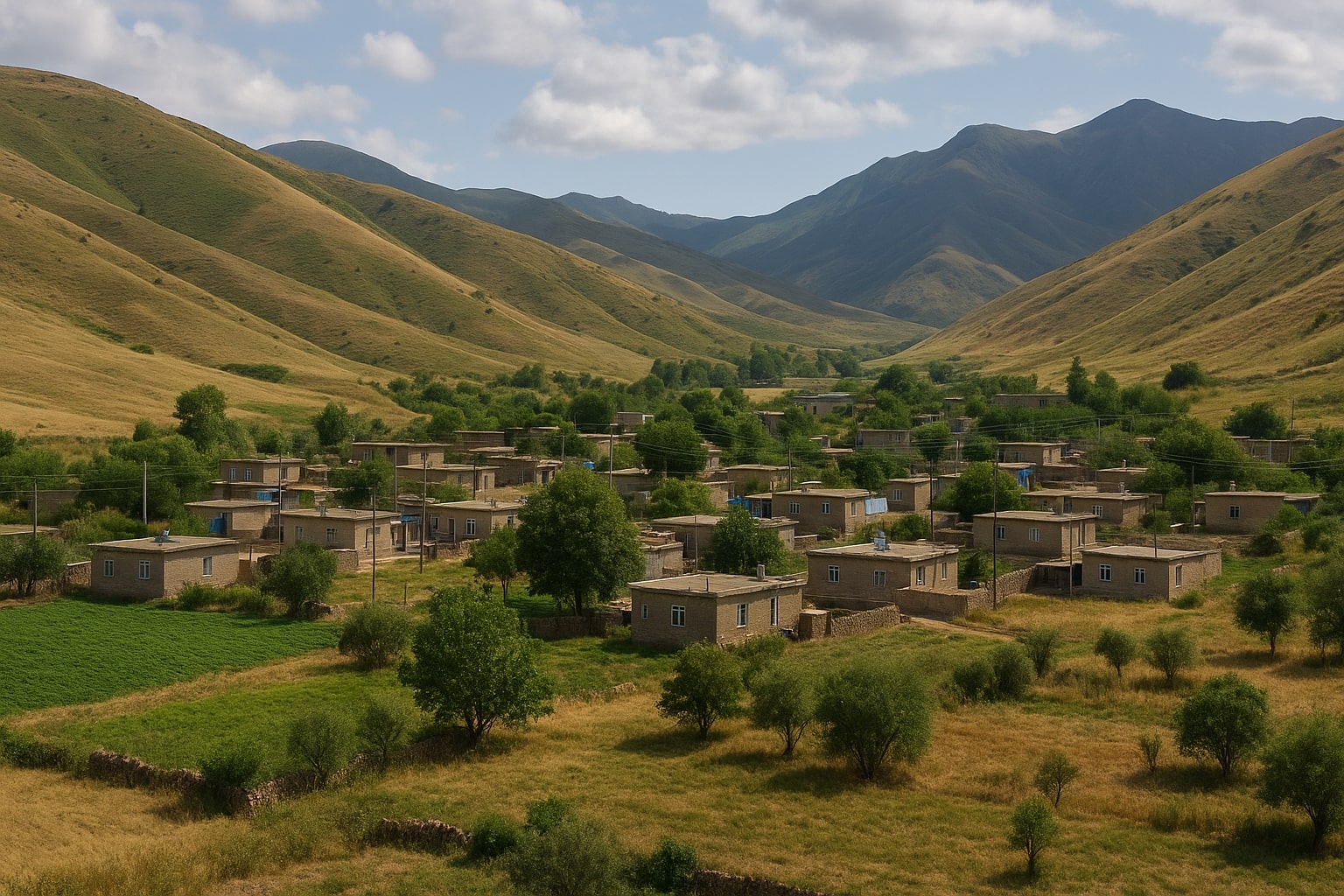 کرین و فرۆشتن لە منارەی دەشتی مرکیە ( Mnarai Dashti Mrkya Village )