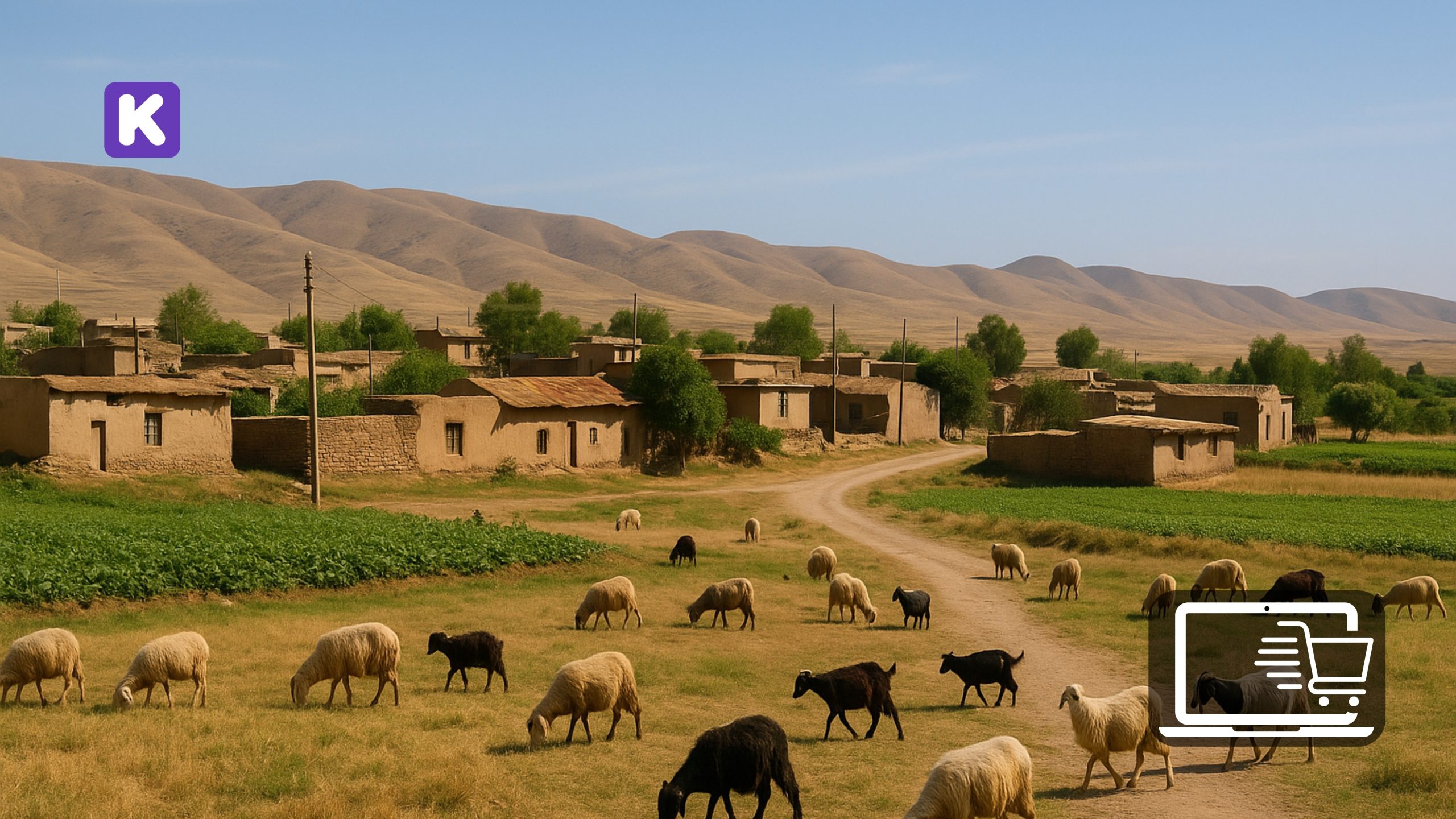 کڕین و فرۆشتن لە قەرەبەگ ( Qarabag Village )