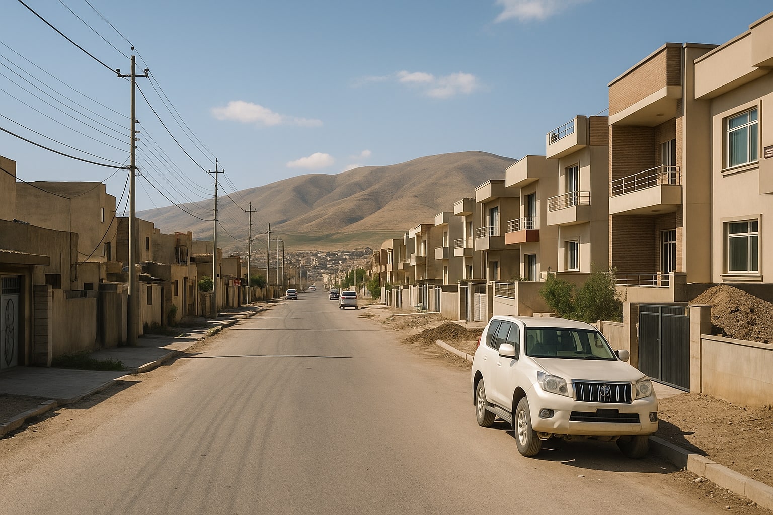 کرین و فرۆشتن لە قەرەتۆغان ( Qaratoghan neighborhood )
