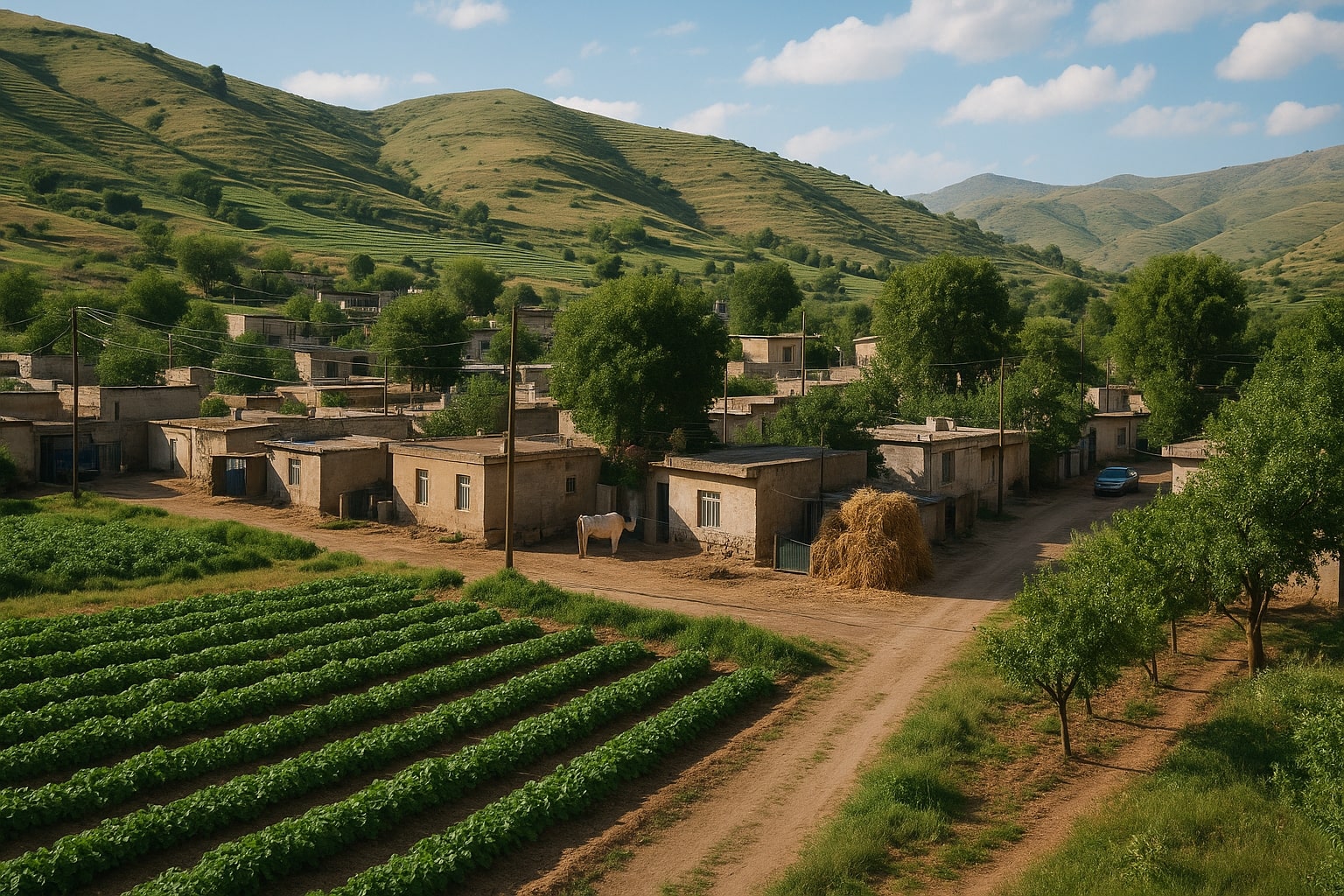 کرین و فرۆشتن لە سەلیم بەگ ( Salim Bag Village )