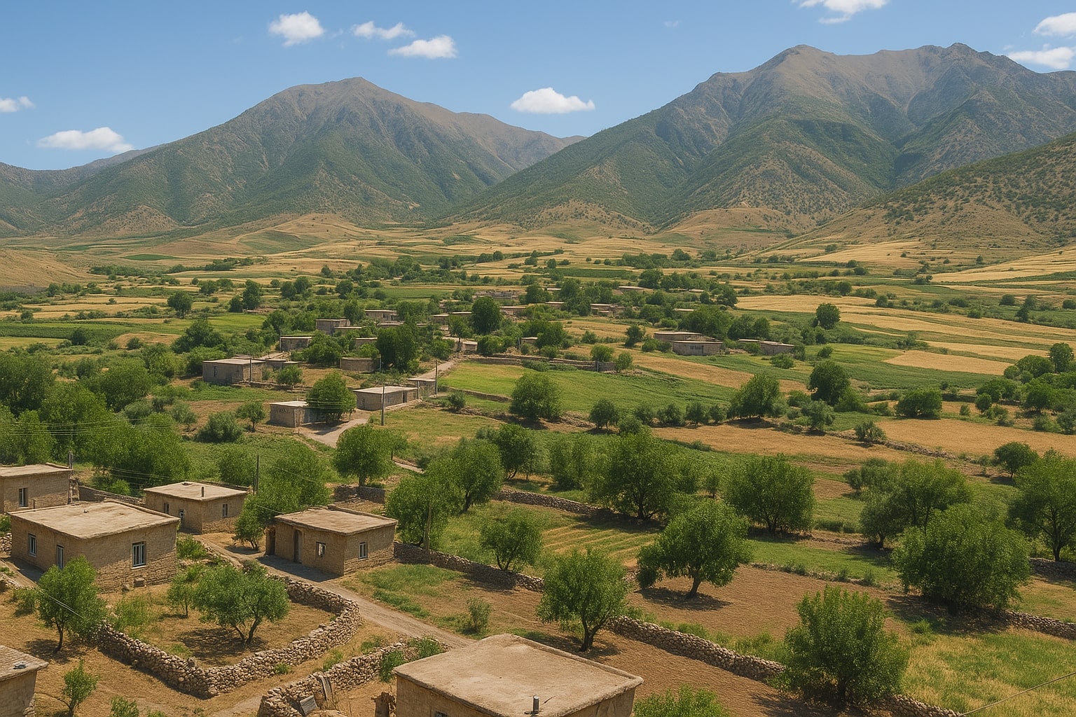 کرین و فرۆشتن لە سماقووڵی سەروچاوە ( Samaquli Saruchawa Village )