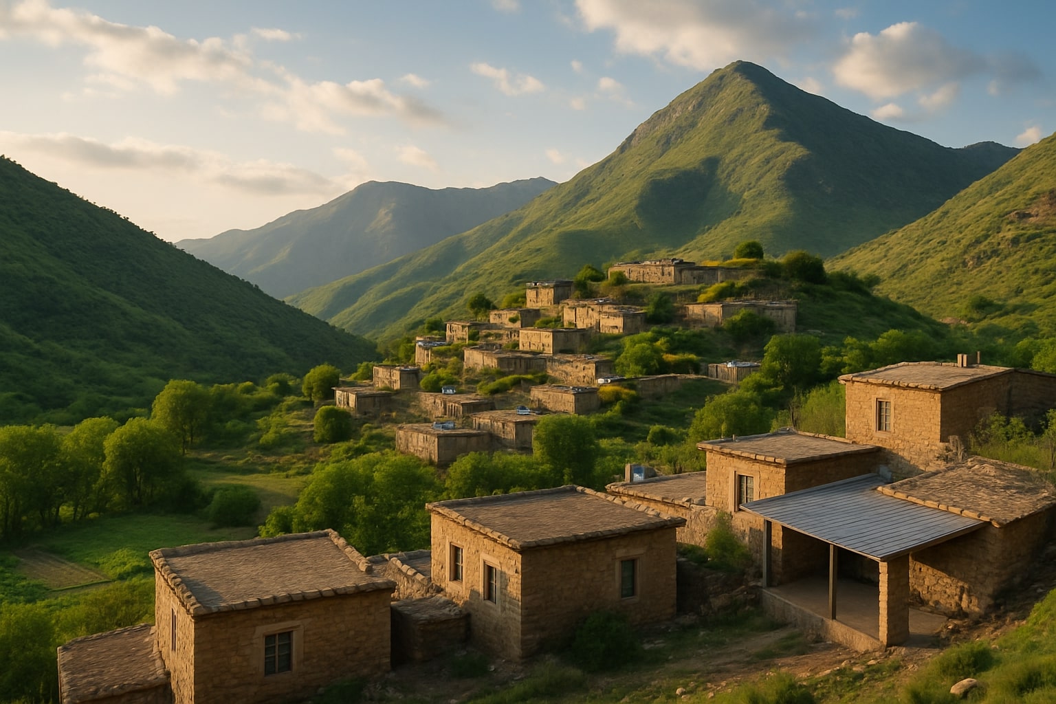 کرین و فرۆشتن لە سارداو ( Sardaw village )