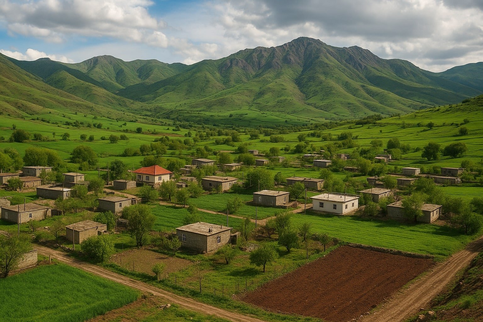 کرین و فرۆشتن لە شەھیدان ( Shahidan Village )