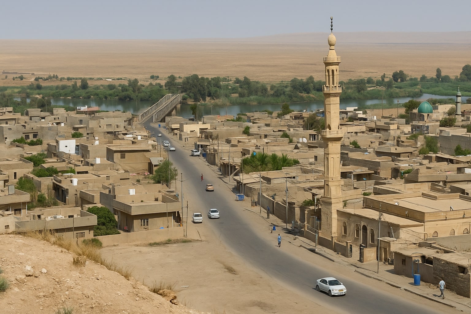 کرین و فرۆشتن لە شەرگات ( Shargat District )