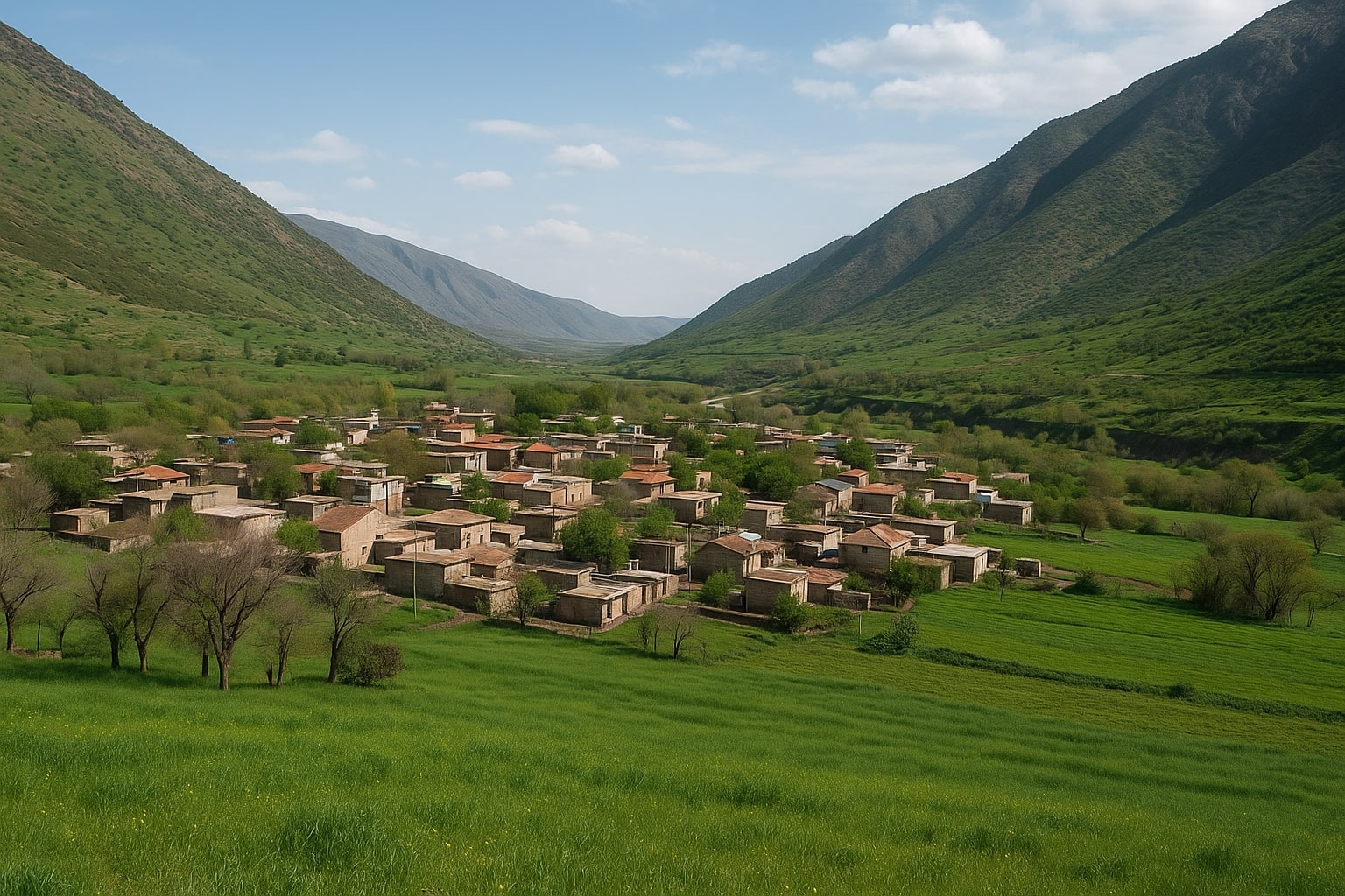 کرین و فرۆشتن لە سماقووڵی گەلی ( Smaquli Gali Village )