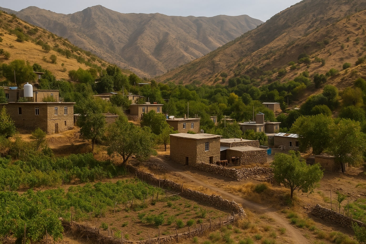 کرین و فرۆشتن لە تەلوار ( Talwar Village )