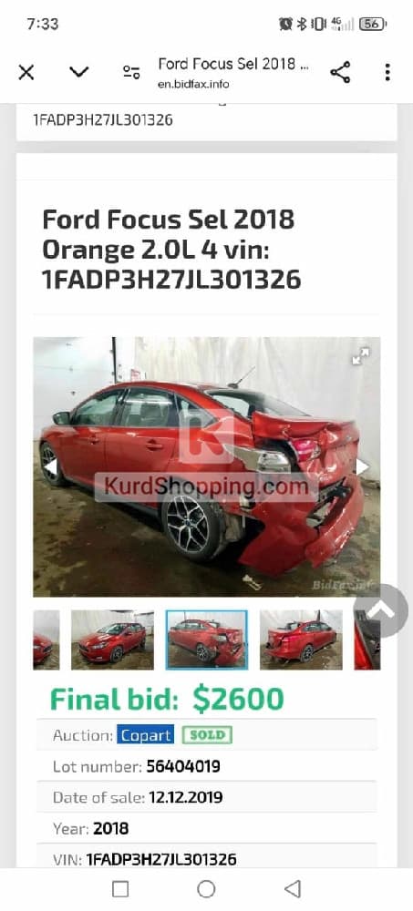Ford Focus 2018