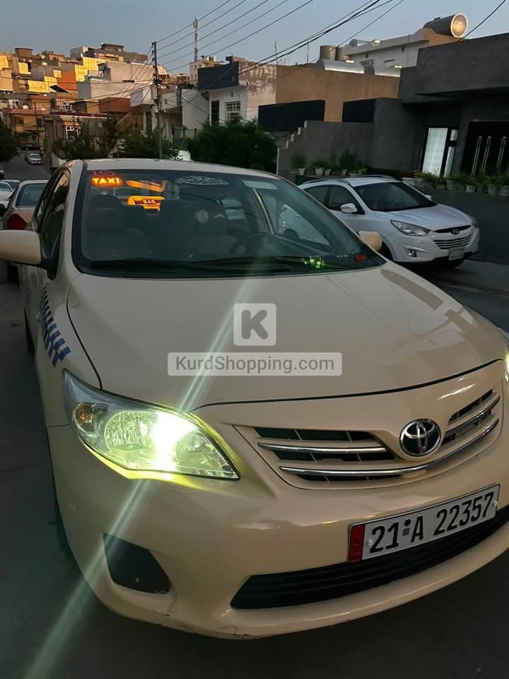 کرۆلا ٢٠١٢ تەکسی